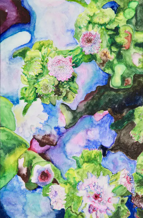 Overgrowth (watercolor)